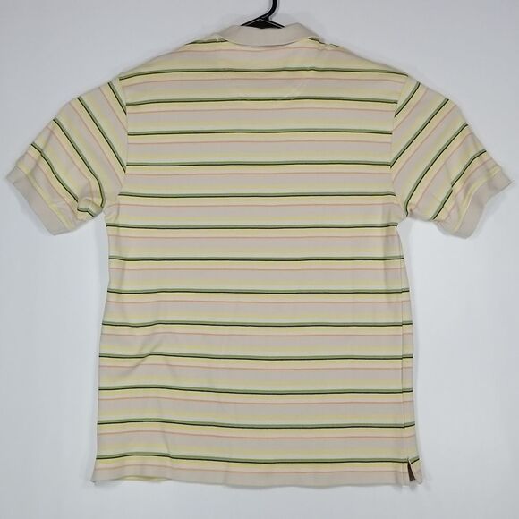 🎁5/$25 Retreat Golf Polo Shirt Men's Small Short Sleeve Striped 100% Cotton - Picture 5 of 8